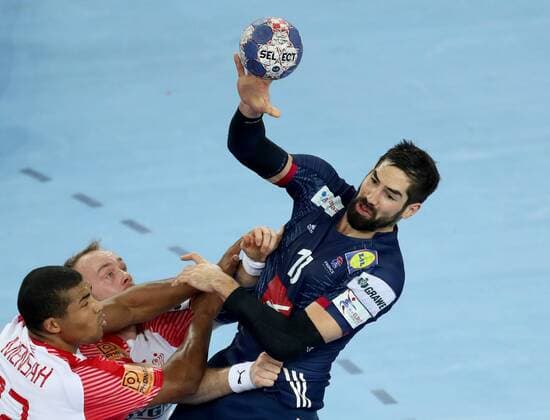 PXL_European Handball Championship, France vs Denmark 28.01.2018., Arena Zagreb, Zagreb, Croatia - 2018 European Men s Handball Championship, match for the 3rd place, France vs Denmark. Nikola Karabatic  IgorxKralj PIXSELL