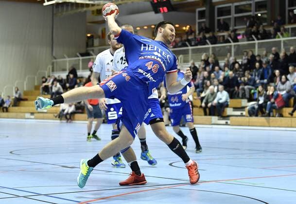 01.02.2018 - Handball - Saison 2017 2018 - Testspiel - Freundschaftsspiel : HC Erlangen HCE - ThSV Eisenach - - Jonas Thümmler Thuemmler (46, HC Erlangen HCE )