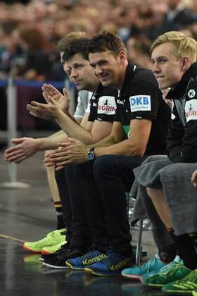 Handball, Herren, 1. Bundesliga, Saison 2017 18, All-Star Spiel, Nationalmannschaft - HBL Weltauswahl, Cheftrainer Christian Prokop (Deutschland), 02.02.18, Copyright: xMichaelxHundtx xMatthiasxKochx