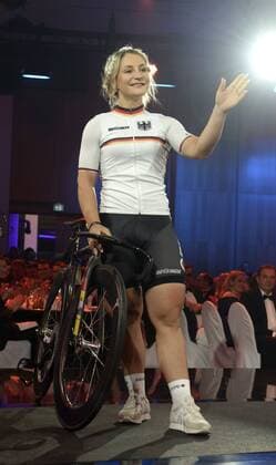 Kristina VOGEL, Bahnradfahrerin, Ball des Sports am 03.02.2018 in Wiesbaden POOLFOTO ! Â