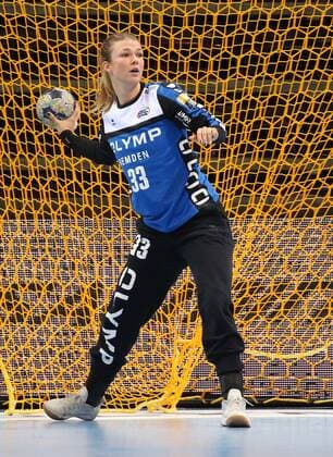 04.02.2018, Deutschland, Ludwigsburg, Deutschland, Handball Chamions League Frauen, Saison 2017 2018 SG BBM Bietigheim vs. Vardar Skopje: Tess Wester (BBM)