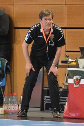 Handball, Herren, EHF-Pokal, Saison 2017 18, Gruppe B, Füchse Berlin - Saint-Raphael Var Handball, Cheftrainer Velimir Petkovic (Füchse Berlin), 07.02.18, Copyright: xMatthiasxKochx