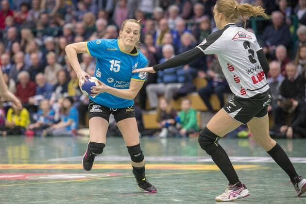 Lynn Knippenborg (Nr. 15, Buxtehuder SV) Buxtehuder SV vs Neckarsulmer Union Buxtehude Niedersachsen Deutschland SZ Nord Copyright: xAgentur54Gradx xThomasxSobczakx