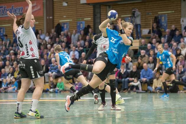 Isabell Kaiser (Nr. 22, Buxtehuder SV) Buxtehuder SV vs Neckarsulmer Union Buxtehude Niedersachsen Deutschland SZ Nord Copyright: xAgentur54Gradx xThomasxSobczakx