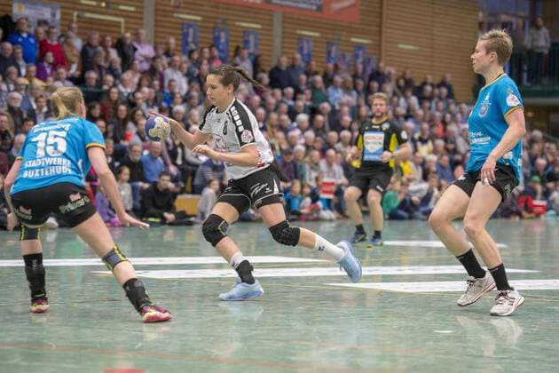 Svenja Kaufmann (Nr. 8, Neckarsulmer Union) Buxtehuder SV vs Neckarsulmer Sport-Union Buxtehude Niedersachsen Deutschland SZ Nord Copyright: xAgentur54Gradx xThomasxSobczakx