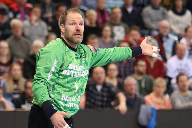 SG Flensburg-Handewitt - PGE Vive Kielce, EHF Champions League; Flensburg, 11.02.18 Flensburg, 11.02.18, Handball, VELUX EHF Champions League, Saison 2017 2018, Gruppenphase, SG Flensburg-Handewitt - PGE Vive Kielce : Mattias Andersson (SG Flensburg-Handewitt, 01)