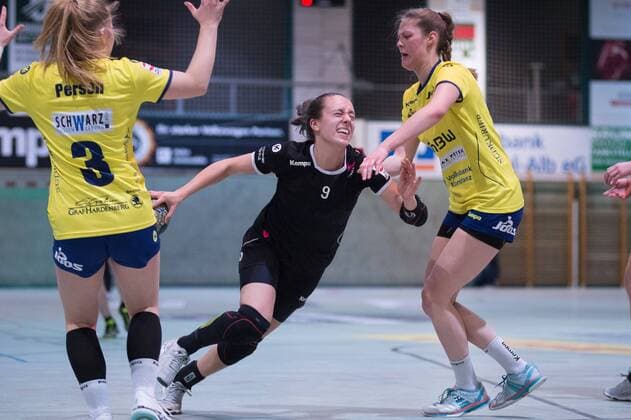 Miriam Welser 09 (TUS Metzingen 2), TuS Metzingen 2 gegen SV Allensbach, Handball, 3. Bundesliga Staffel Sued, Damen, Saison 2017 2018, 11.02.2018, Metzingen Copyright: xEIBNER NicolasxWoernx EP_NWN