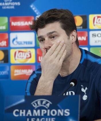 Tottenham Presser Tottenham Hotspur manager Mauricio Pochettino during a press conference PK Pressekonferenz at Juventus Stadium, Turin Content Not Available For UK Newspapers Copyright: xStefanoxGnechx FIL-11356-0018