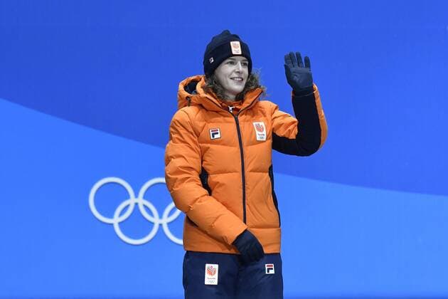 13-02-2018 ALGEMEEN: MEDAL PLAZA OLYMPISCHE SPELEN: Olympic Games Olympische Spiele Olympia OS PEYONGCHANG 2018 Ireen Wust (JustLease.nl) wint Olympisch goud op de 1500 meter. Dit is haar vijfde gouden Olympische medaillle. Foto: Sander Chamid xVIxVIxImagesx xSoenarxChamidxsportfotografiexIVx 10054772