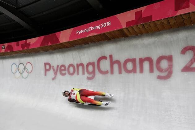 GEISENBERGER Natalie Team GER Olympiasiegerin im Rodeln Olympic Wintergames 2018 Pyeongchang South Korea Olympische Winterspiele 2018 Pyeongchang 13.Februar 2018 *** GEISBERGER Natalie team GER Olympic gold medalist in the Olympic Winter Games 2018 PyeongChang of South Korea at the Winter Olympics 2018 PyeongChang 13 February 2018 