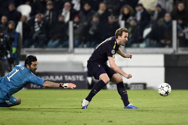 Db Torino 13 02 2018 - Champions League Juventus-Tottenham foto Daniele Buffa Image nella foto: gol Harry Kane 
