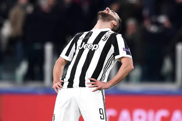 Mg Torino 13 02 2018 - Champions League Juventus-Tottenham foto Matteo Gribaudi Image nella foto: Gonzalo Higuain 