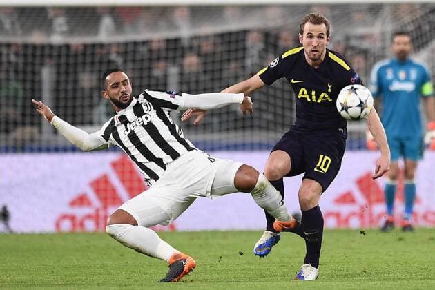 Mg Torino 13 02 2018 - Champions League Juventus-Tottenham foto Matteo Gribaudi Image nella foto: Harry Kane-Medhi Benatia 