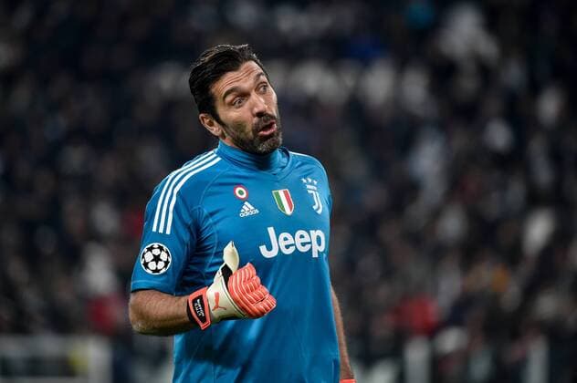 February 13, 2018 - Turin, Italy - Gianluigi Buffon of Juventus during the UEFA Champions League Round of 16 match between Juventus and Tottenham Hotspur at the Juventus Stadium, Turin, Italy on 13 February 2018. Juventus v Tottenham - UEFA Champions League  - ZUMAn230 20180213_zaa_n230_591 Copyright: xGiuseppexMaffiax