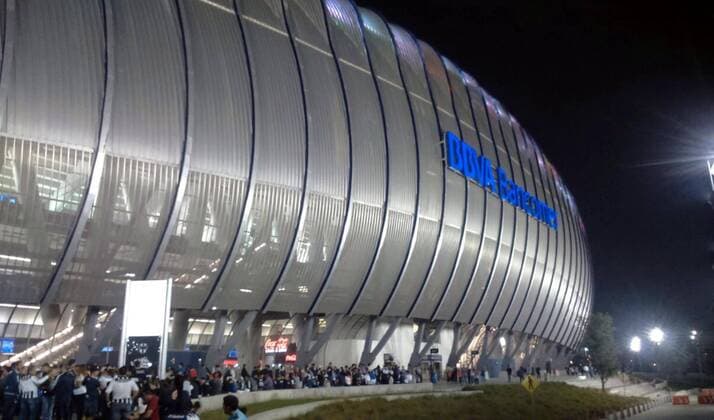 February 13, 2018 - EUM20180213DEP13.JPG.CIUDAD DE MEXICO SoccerFutbol-Monterrey.- Los Rayados de Monterrey reciben este miercoles en el Estadio BBVA Bancomer (en la imagen) al conjunto de Veracruz, encuentro pactado para la jornada 7 de la Liga MX. Foto: Archivo Agencia EL UNIVERSALEVZ Latin News: February 13, 2018  - ZUMAu78_ 20180213_zaf_u78_020 Copyright: xElxUniversalx
