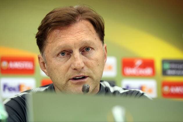 Trainer Ralph Hasenhuettl (RB Leipzig), Pressekonferenz, SSC Neapel vs. RB Leipzig, Europa League, Fussball, 14.02.2018, Neapel Copyright: xLanger Eibner-Pressefotox EP_HLR