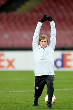 Emil Forsberg (RB Leipzig 10), Training, SSC Neapel vs. RB Leipzig, Europa League, Fussball, 14.02.2018, Neapel Copyright: xLanger Eibner-Pressefotox EP_HLR