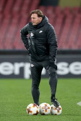 Trainer Ralph Hasenhuettl (RB Leipzig), Training, SSC Neapel vs. RB Leipzig, Europa League, Fussball, 14.02.2018, Neapel Copyright: xLanger Eibner-Pressefotox EP_HLR