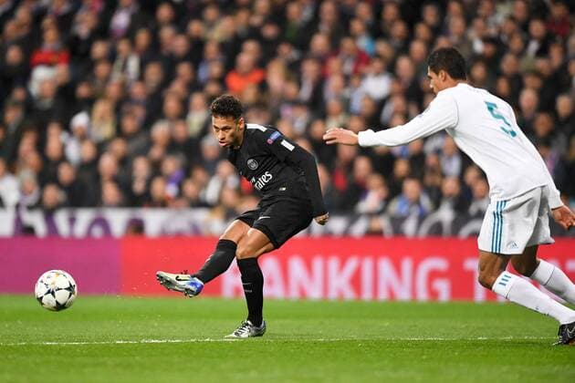10 NEYMAR JR (psg) FOOTBALL : Real Madrid vs Paris SG - Ligue des Champions - 14 02 2018 AnthonyBIBARD FEP Panoramic 