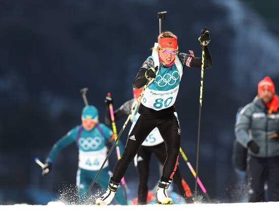 XXIII Winter Olympics, Pyeongchang, Republic of Korea. Biathlon. Women s 15km Individual. DAHLMEIER Laura (GER). 