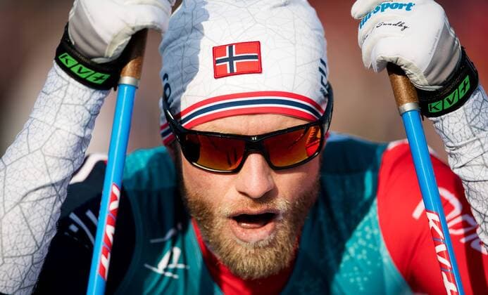 180216 Martin Johnsrud Sundby of Norway competes in the men s cross country 15 km free during day seven of the 2018 Winter Olympics on February 16, 2018 in Pyeongchang. Photo: Carl Sandin BILDBYRAN kod CS 57999_299 *** 180216 Martin Johnsrud Sundby of Norway competes in the men s cross country 15 km free during day seven of the 2018 Winter Olympics on February 16 2018 in Pyeongchang Photo Carl Sandin BILDBYRAN code CS 57999 299  Copyright: CARLxSANDIN BB180216CS064