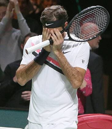 Roger Federer (SUI) TENNIS : Tournoi ATP Tennis Herren De Rotterdam - 16 02 2018 PhotoNews Panoramic 