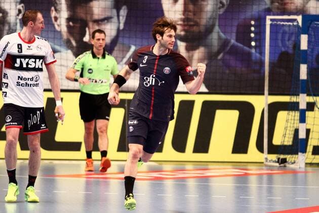 Uwe Genseheimer (Paris) HANDBALL : VELUX EHF Champions League - 12eme journee - Paris Saint-Germain Handball vs SG Flensburg-Handewitt - 17 02 2018 KevinDomas Panoramic 