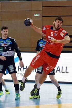 2. Handball-Bundesliga: HC Rhein Vikings - HBW Balingen-Weilstetten; Tobias Wagner ( HBW Balingen ) Duesseldorf Copyright: xEIBNER DietrichxJanickix EP_DJA