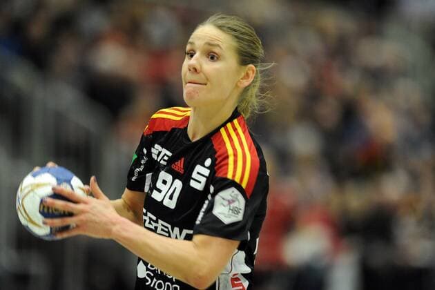 Bogna Sobiech (HSG Bensheim Auerbach) -- Handball --- 1. Bundesliga Frauen --- HSG Bad Wildungen Vipers vs HSG Bensheim Auerbach--- 17.02.2018, Bad Wildungen Copyright: xEIBNER RolandxSippelx EP_RSL