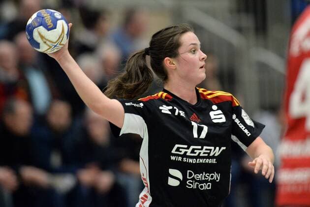 Lisa Friedberger (HSG Bensheim Auerbach) -- Handball --- 1. Bundesliga Frauen --- HSG Bad Wildungen Vipers vs HSG Bensheim Auerbach--- 17.02.2018, Bad Wildungen Copyright: xEIBNER RolandxSippelx EP_RSL