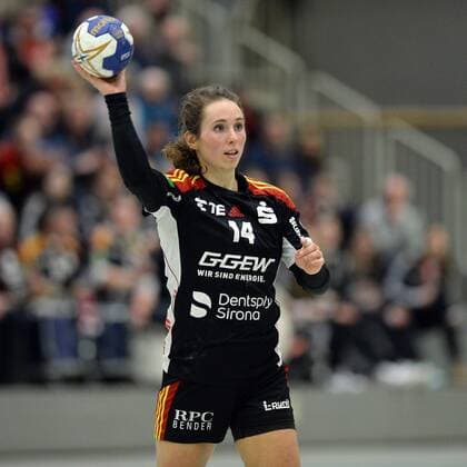 Sanne Hoekstra (HSG Bensheim Auerbach) -- Handball --- 1. Bundesliga Frauen --- HSG Bad Wildungen Vipers vs HSG Bensheim Auerbach--- 17.02.2018, Bad Wildungen Copyright: xEIBNER RolandxSippelx EP_RSL