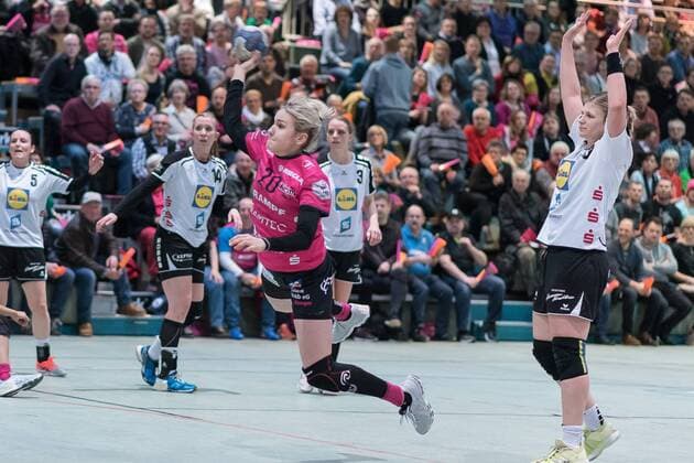 Annika Ingenpass (TusSies Metzingen 20), TusSies Metzingen gegen Neckarsulmer SU, Handball, 1. Bundesliga, Frauen, 17.02.2018, Metzingen Copyright: xEIBNER WolfgangxFrankx EP_WFK