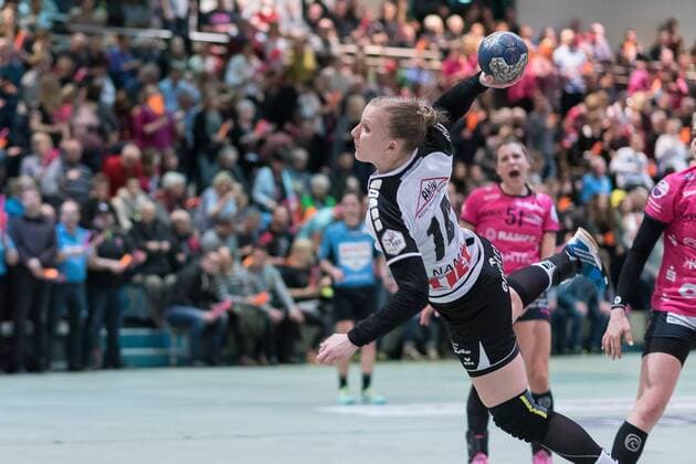 Sina Namat (Neckarsulmer SU 14), TusSies Metzingen gegen Neckarsulmer SU, Handball, 1. Bundesliga, Frauen, 17.02.2018, Metzingen Copyright: xEIBNER WolfgangxFrankx EP_WFK