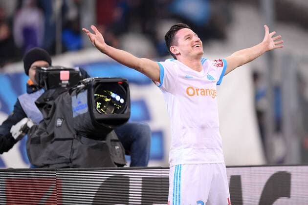 26 FLORIAN THAUVIN (om) - JOIE FOOTBALL : Marseille vs Bordeaux - Ligue 1 Conforama - 18 02 2018 FEP Panoramic 