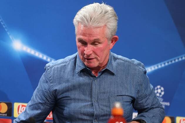 Jupp Henyckes waehrend der Pressekonferenz des FC Bayern Muenchen vor dem Achtelfinal Hinspiels in der Champions League am 20.02.2018 in der Allianz Arena. Muenchen Copyright: xEIBNER MarcelxEngelbrechtx EP_EER
