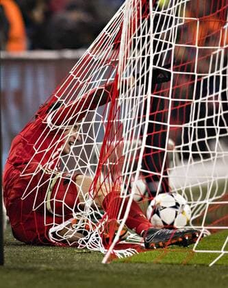 Bilder des Tages - SPORT München, 20.02.2018 Torjubel: Robert Lewandowski (FCB) Bayern München - Besiktas Istanbul
