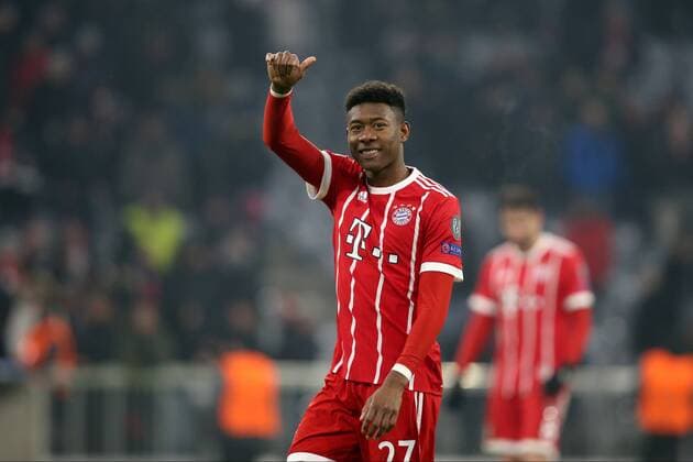 David Alaba (FC Bayern Muenchen 27), FC Bayern Muenchen vs. Besiktas Istanbul, Champions League, Achtelfinale, Fussball, 20.02.2018, Muenchen Copyright: xLanger Eibner-Pressefotox EP_HLR
