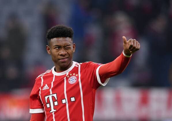 Bilder des Tages - SPORT FUSSBALL CHAMPIONS LEAGUE SAISON 2017 2018 Achtelfinal Hinspiel FC Bayern Muenchen - Besiktas Istanbul 20.02.2018 Schlussjubel FC Bayern Muenchen; David Alaba Muenchen