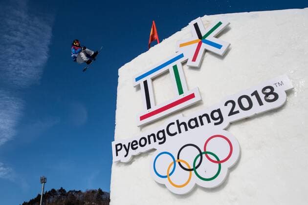 PyeongChang 2018 - Snowboard, Big Air Qualifikation Herren 180221 Alberto Maffei of Italy competes in the Men s Big Air Qualification during day twelve of the 2018 Winter Olympics on February 21, 2018 in Pyeongchang. Photo: Petter Arvidson BILDBYRAN kod PA 91990 *** 180221 Alberto Maffei of Italy competes in the Men s Big Air Qualification during day twelve of the 2018 Winter Olympics on February 21 2018 in Pyeongchang Photo Petter Arvidson BILDBYRAN code PA 91990  Copyright: PETTERxARVIDSON BB180221PA053