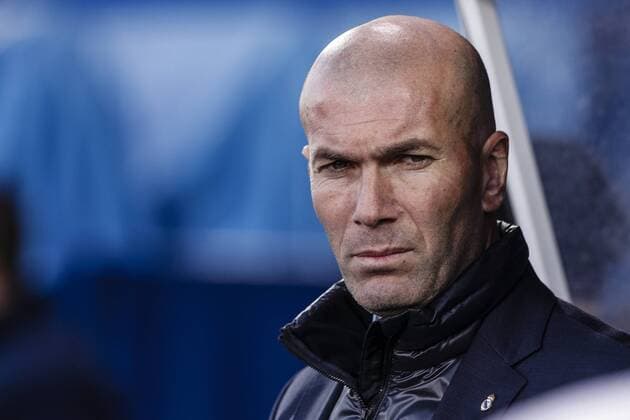 Themen der Woche - SPORT Bilder des Tages - SPORT 21st February 2018, Estadio Municipal de Butarque, Leganes, Spain; La Liga football, Leganes versus Real Madrid; Zinedine Zidane Coach of Real Madrid  ActionPlus11990925