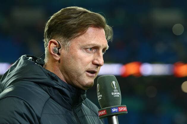 22.02.2018, xkvx, Fussball Europa League, RB Leipzig - SSC Neapel, emspor, v.l. Trainer Ralph Hasenhuettl (RBL - RB Leipzig) Leipzig