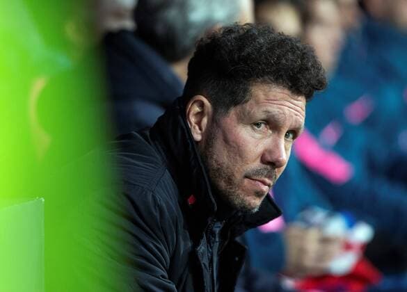 Atletico de Madrid s head coach Diego Pablo Simeone during the UEFA Europa League match between Atletico de Madrid and Copenhagen at the Wanda Metropolitano stadium in Madrid, Spain, 22 February 2018. Atletico de Madrid vs. Copenhagen !ACHTUNG: NUR REDAKTIONELLE NUTZUNG!  Copyright: xRodrigoxJimenezx MAD001 20180222-636549246733326021
