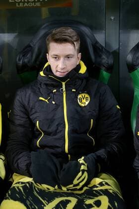 Marco Reus ( Borussia Dortmund 11 ) auf der Bank, Atalanta Bergamo vs. Borussia Dortmund, Europa League, Fussball, 22.02.2018, Reggio Emilia Copyright: xLanger Eibner-Pressefotox EP_HLR