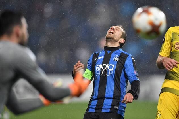 Delusione Alejandro Gomez Atalanta Dejection Reggio Emilia 22-02-2018 Stadio del Tricolore Football Calcio Europa League 2017 2018 round of 32 Atalanta - Borussia Dortmund Foto Andrea Staccioli Insidefoto andreaxstaccioli