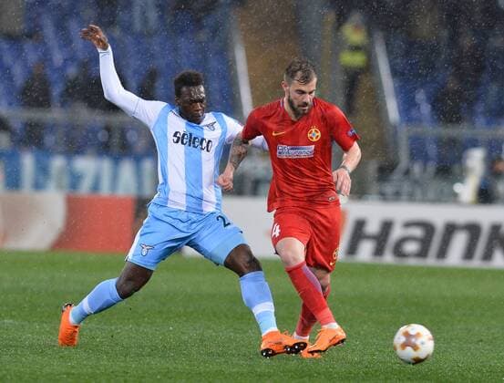 February 22, 2018 - Rome, Italy - Felipe Caicedo during the Europe League football match S.S. Lazio vs Steaua Bucuresti at the Olympic Stadium in Rome, on february 22, 2018. Lazio v Steaua Bucharest - UEFA Europa League  - ZUMAn230 20180222_zaa_n230_1037 Copyright: xSilviaxLorex