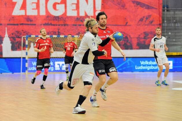 Rene Boese (HC Elbflorenz Dresden 8) Handball,Maenner,2.Bundesliga,23.02.2018, Foto:TBaur Eibner Bietigheim Copyright: xEIBNER Tobias_Baurx EP_TBR