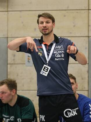 2.HBL HSG Konstanz - HG Saarlouis 24:22.Trainer Joerg Bohrmann (HGS). beim Spiel HSG Konstanz - HG Saarlouis, Handball, 2 . Liga, 23.02.2018 Konstamz Copyright: xEIBNER PeterxPisax EP_EER