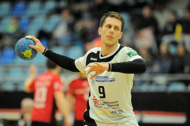 Julius Dierberg (HC Elbflorenz Dresden 9) Handball,Maenner,2.Bundesliga,23.02.2018, Foto:TBaur Eibner Bietigheim Copyright: xEIBNER Tobias_Baurx EP_TBR