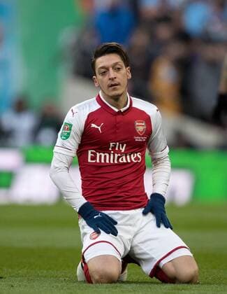 Themen der Woche - SPORT Bilder des Tages - SPORT Mesut Ozil of Arsenal shows disappointment during the Carabao Cup FINAL match between Arsenal and Manchester City at Wembley Stadium, London, England on 25 February 2018. Copyright: xAndyxRowlandx PMI-1851