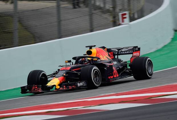 Max Verstappen, Red Bull Racing, formula 1 GP, Test, Barcelona Spanien, 27.02.2018 Photo:mspb Jerry Andre Max Verstappen, formula 1 GP, Test, Barcelona, 27.02.2018